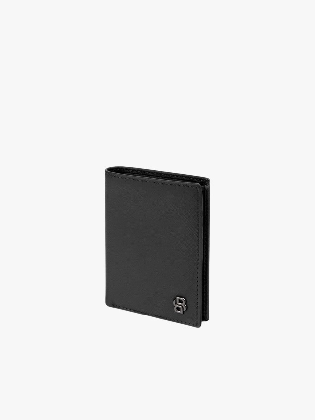 Carteira em Pele Double B