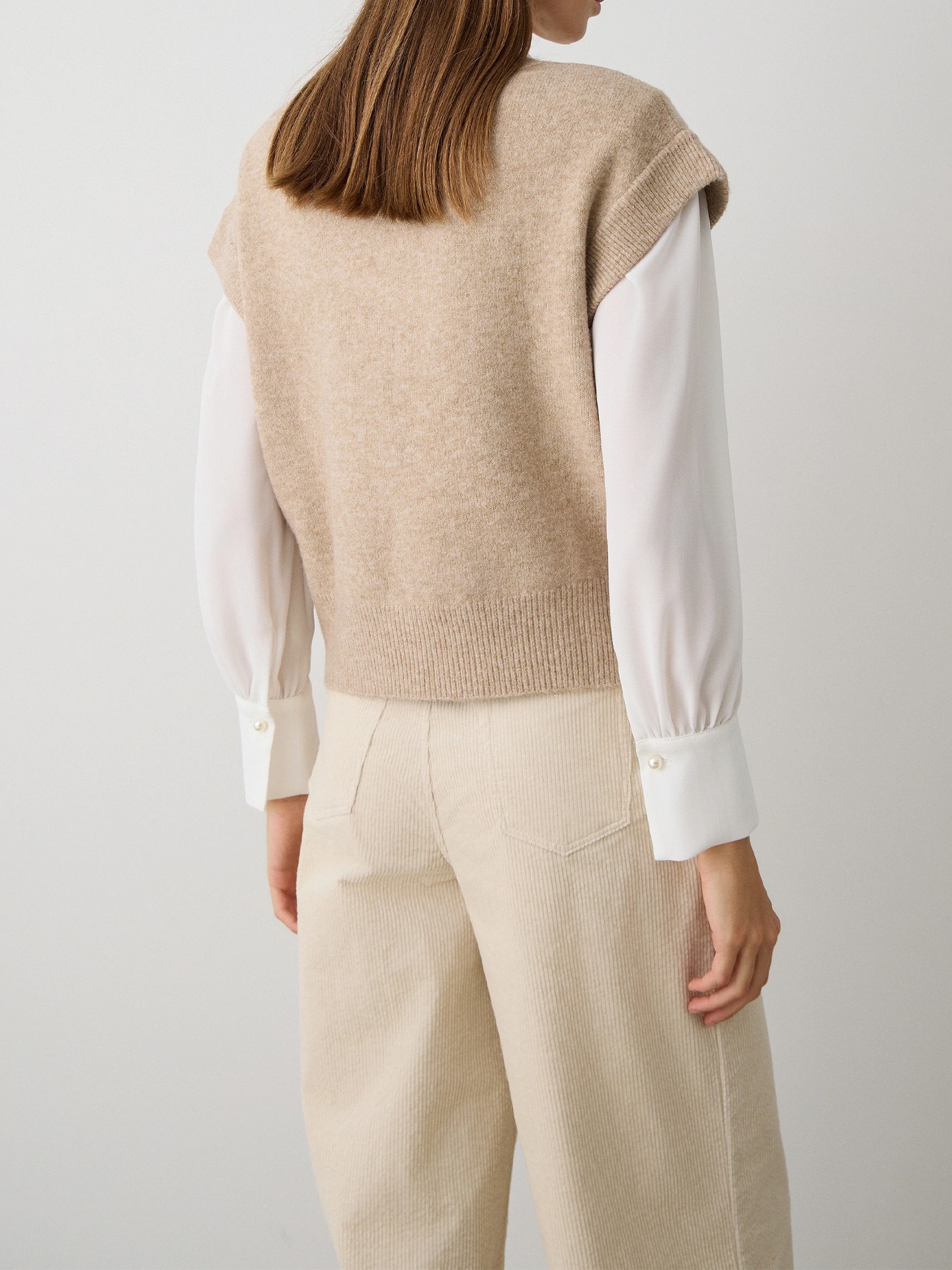 Camisola de Malha com Aplicações de Cristais