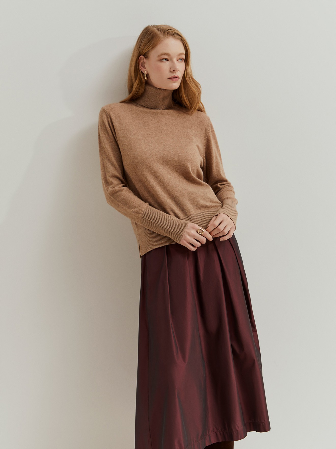 Camisola de Gola Alta em L