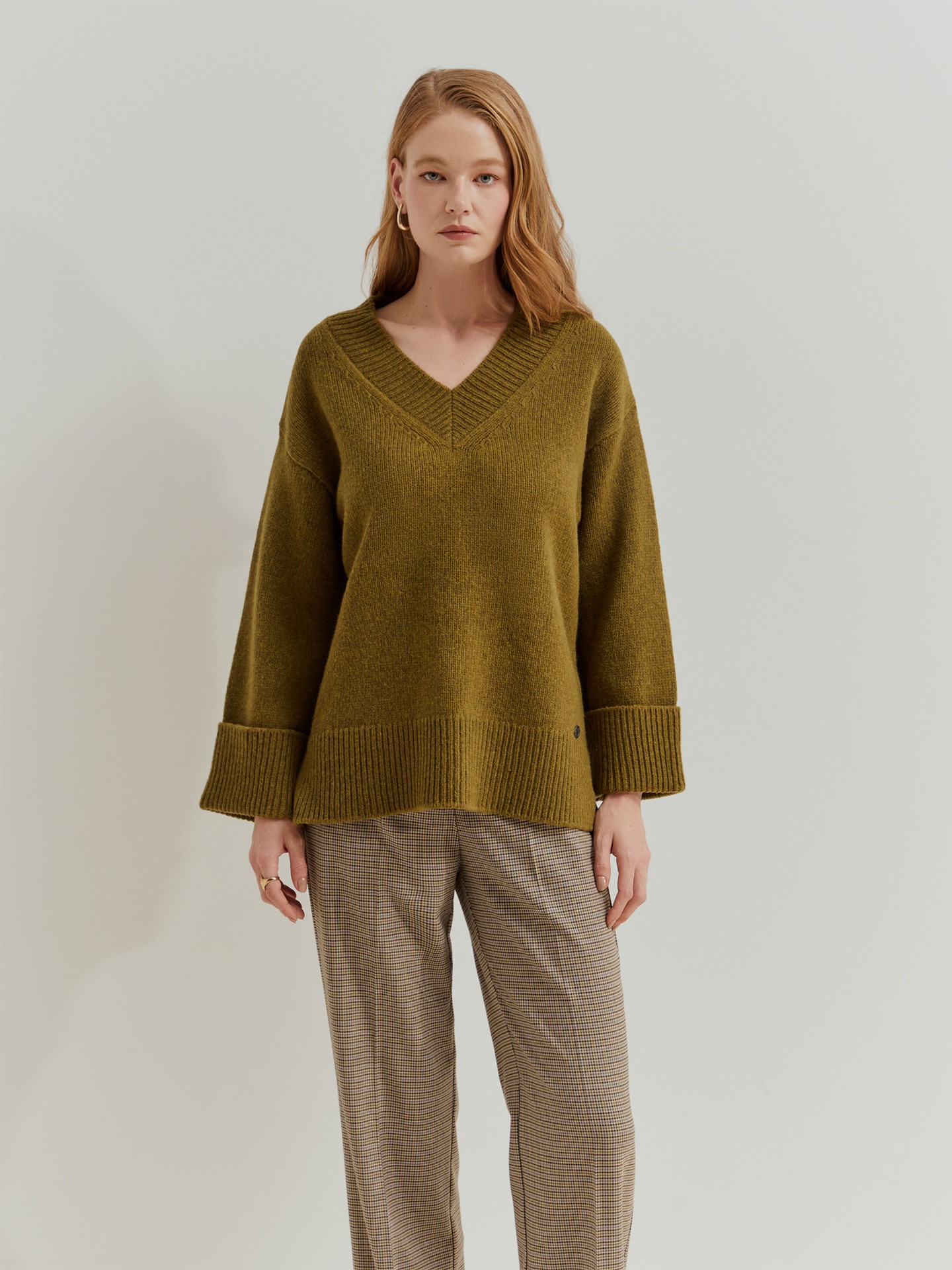 Camisola de Malha com Gola Removível