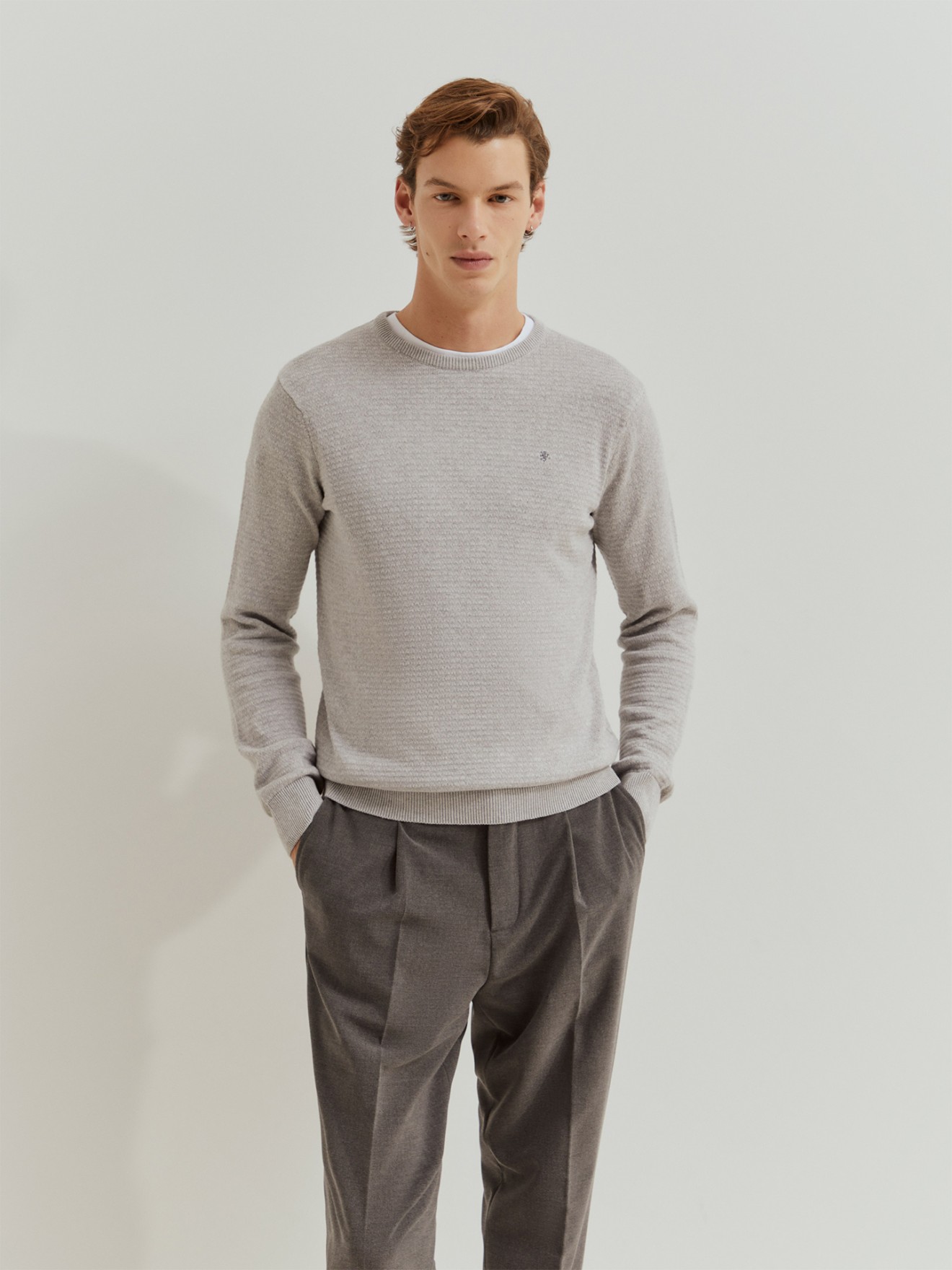 Camisola de Malha Texturizada