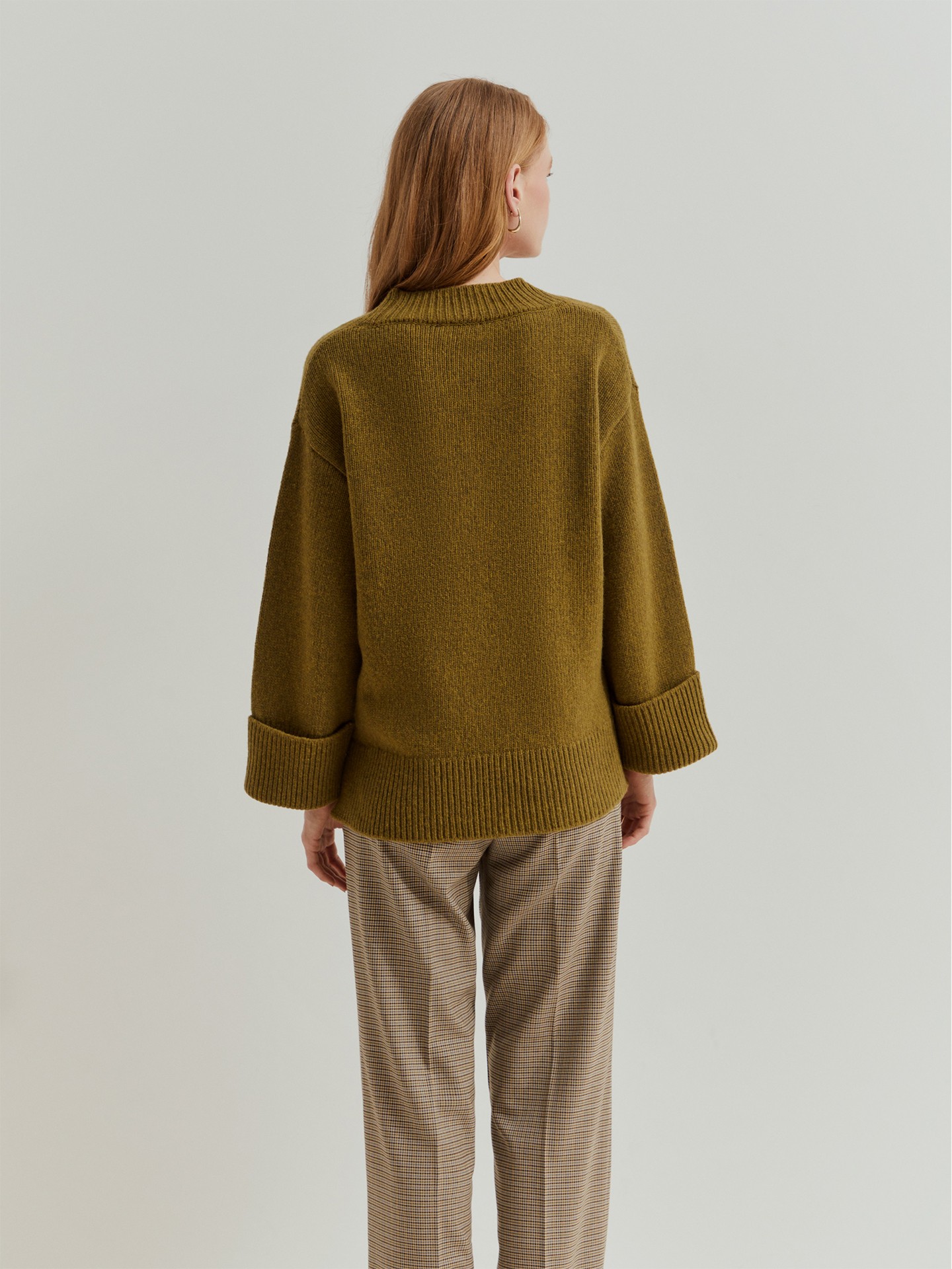 Camisola de Malha com Gola Removível