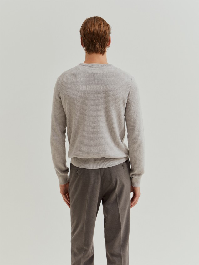 Camisola de Malha Texturizada