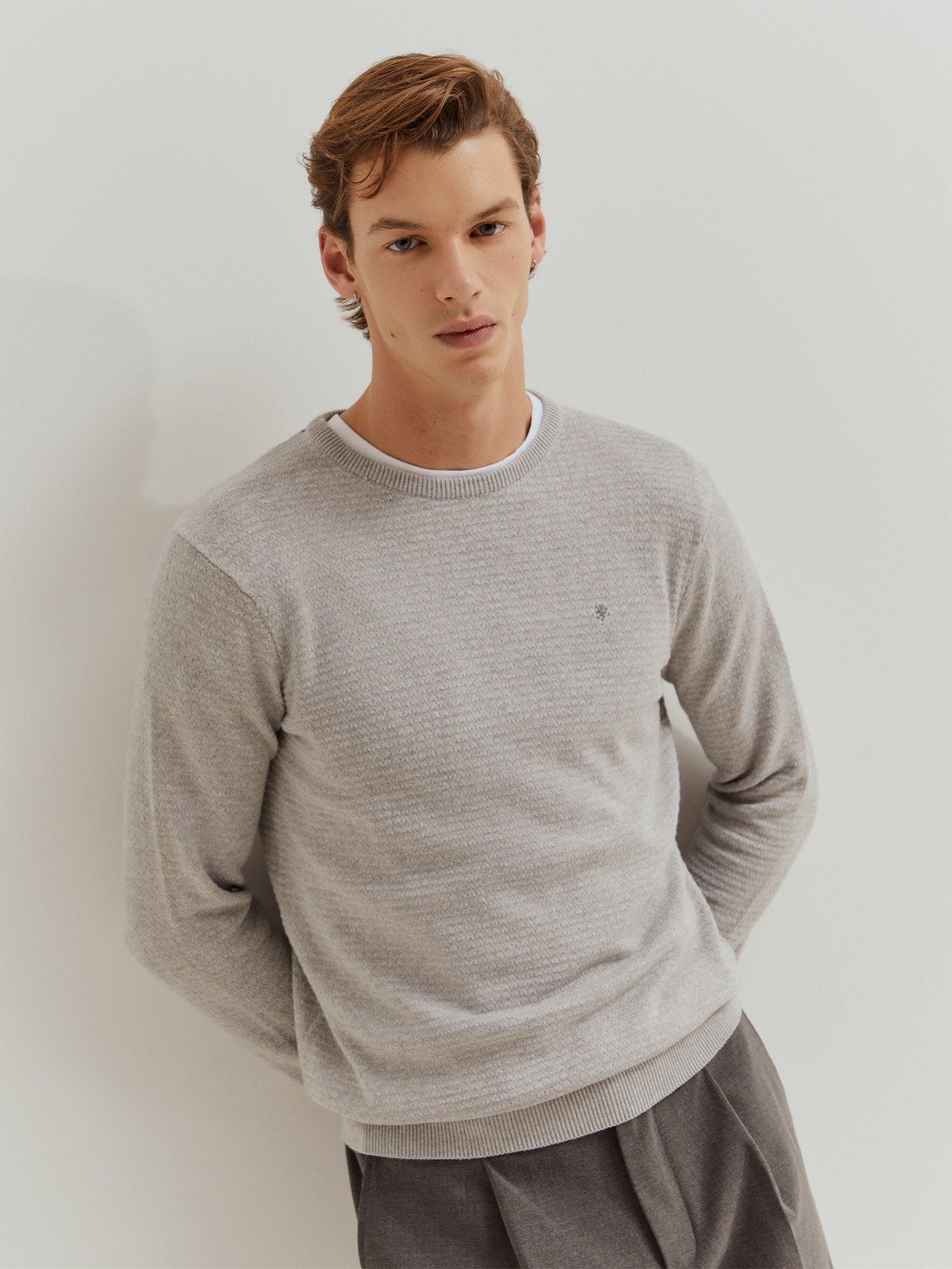 Camisola de Malha Texturizada