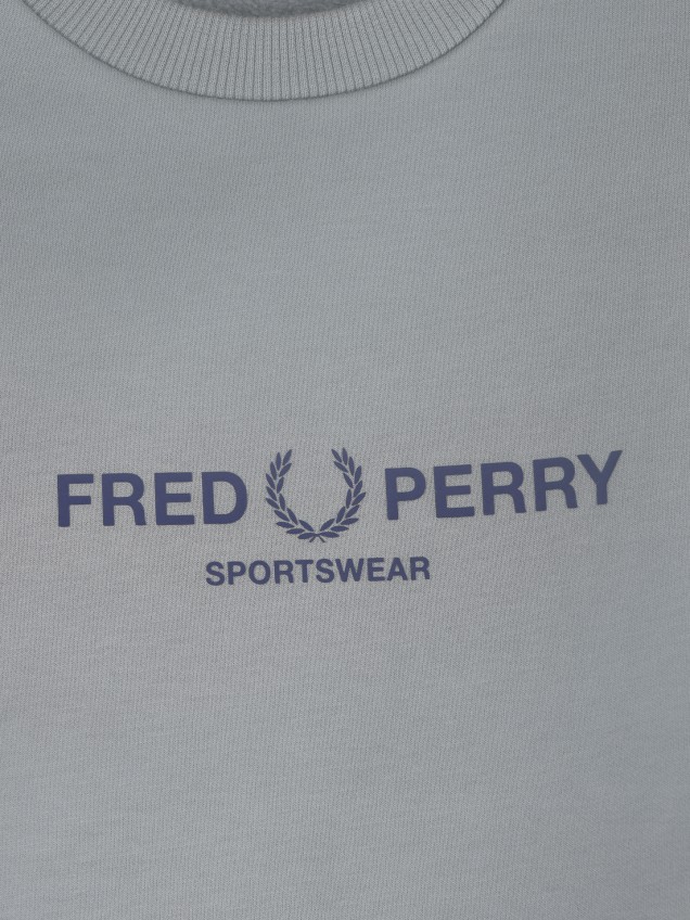 Sweatshirt com Logótipo Estampado