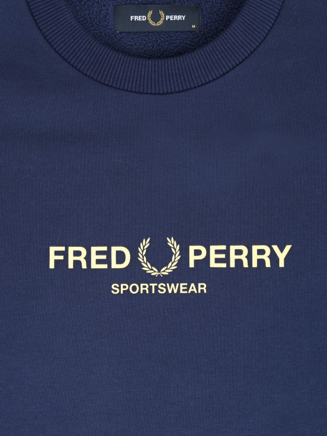 Sweatshirt com Logótipo Estampado