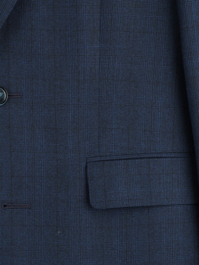 Fato de Lã com Padrão Xadrez