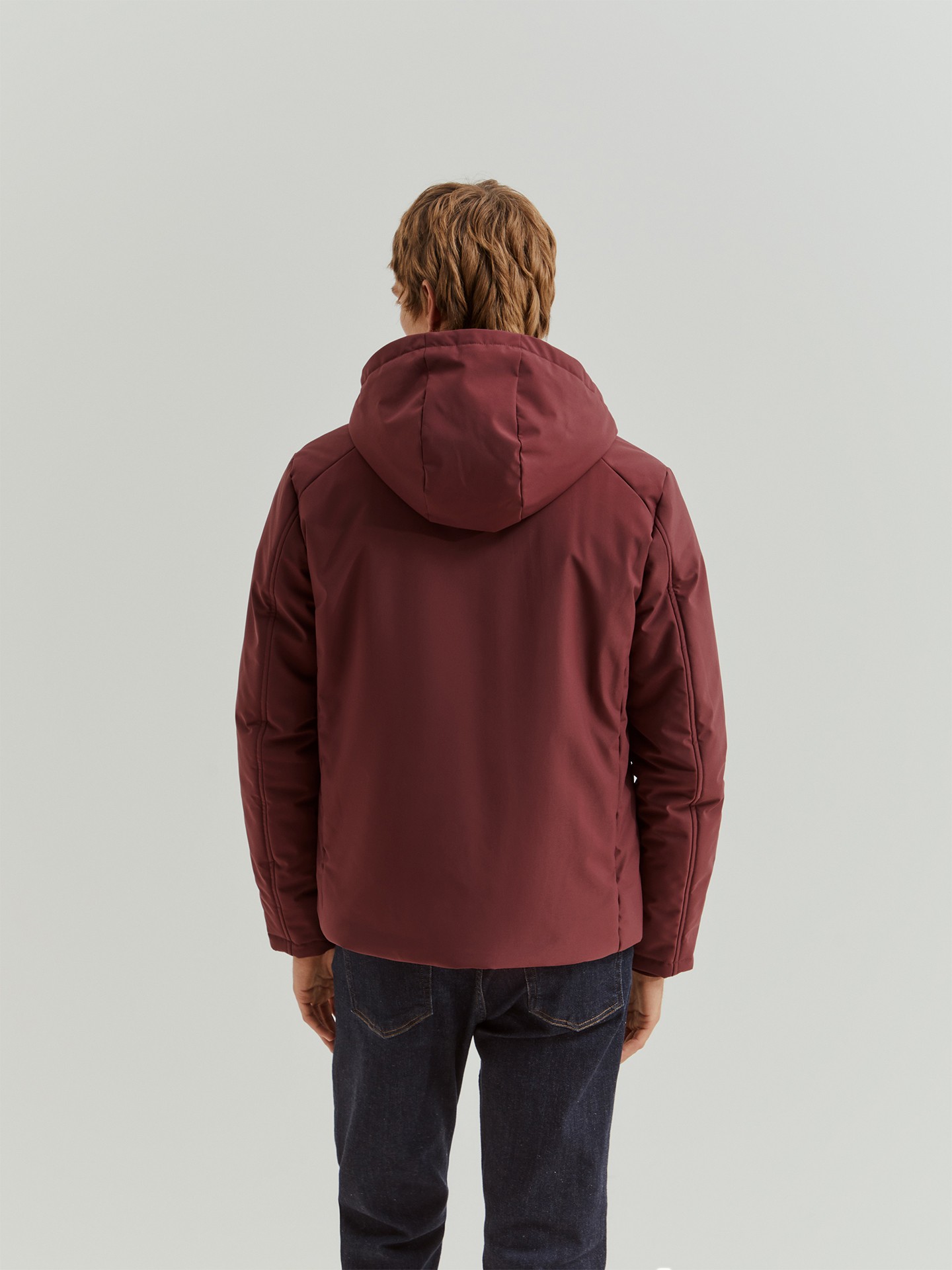 Blusão Acolchoado com Capuz