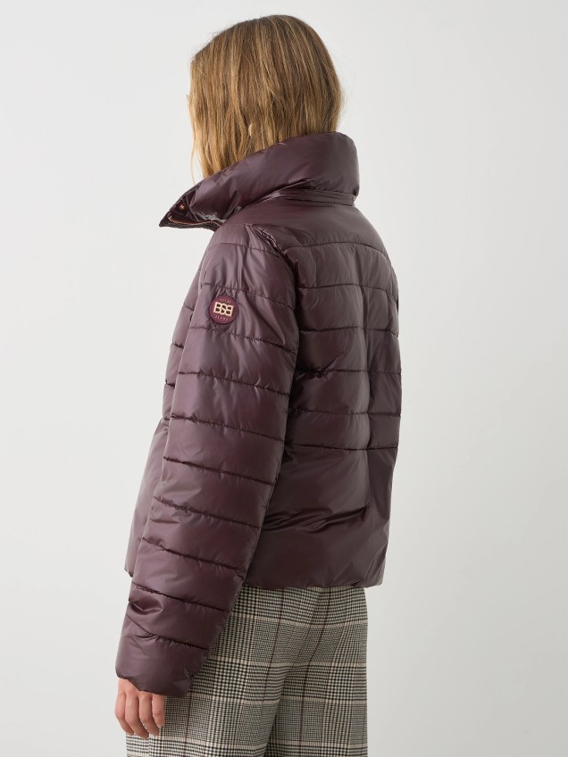 Blusão Acolchoado com Capuz