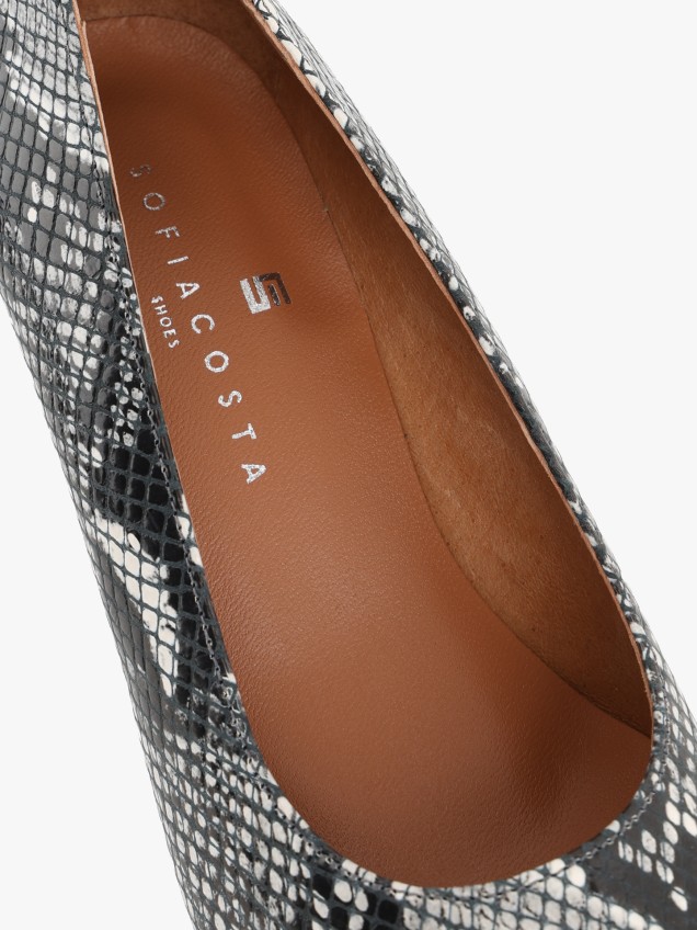 Sapatos de Salto Alto com Padrão