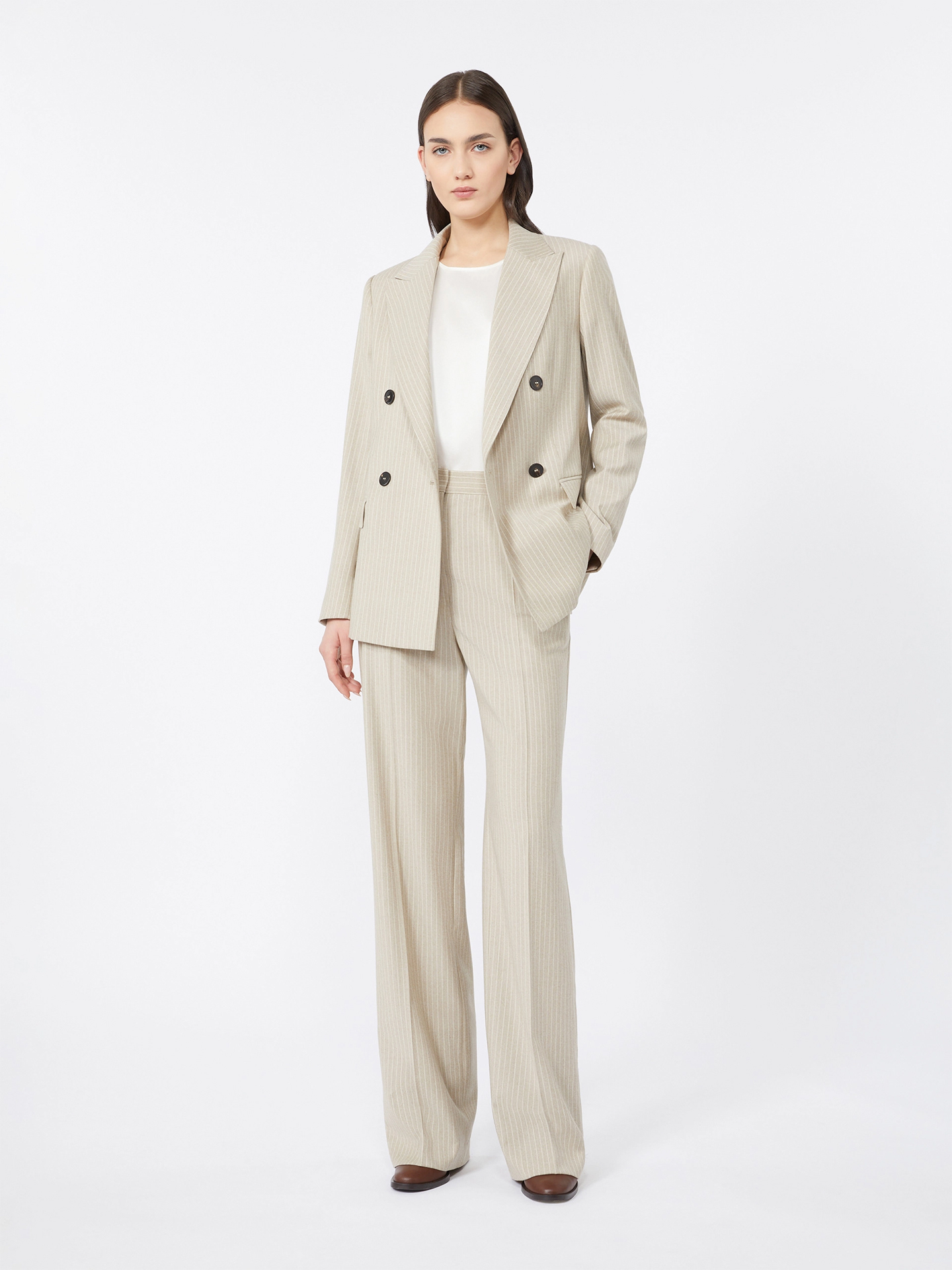 Blazer de Flanela Pucci