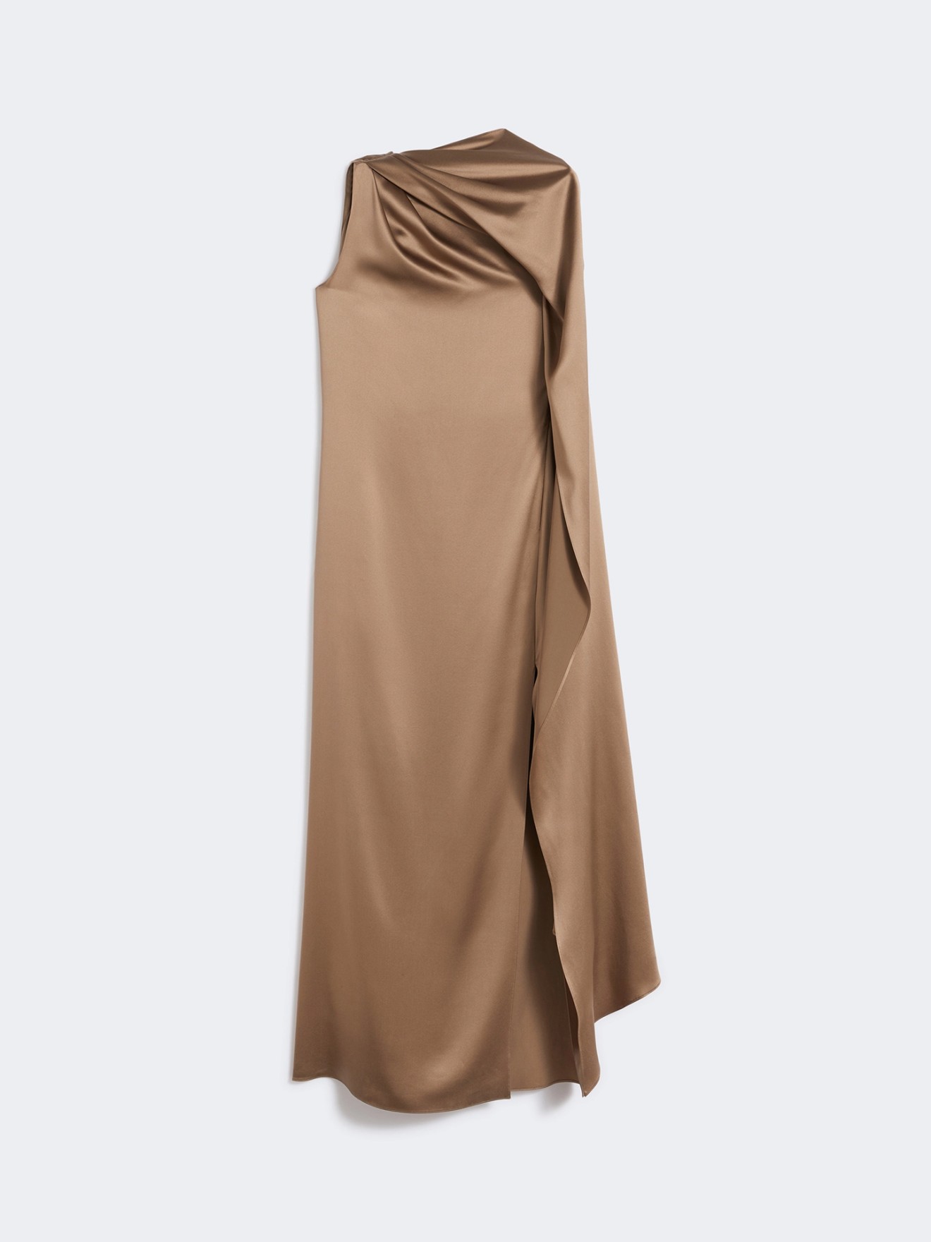 Vestido Comprido de Cetim Radura