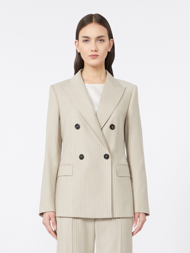 Blazer de Flanela Pucci