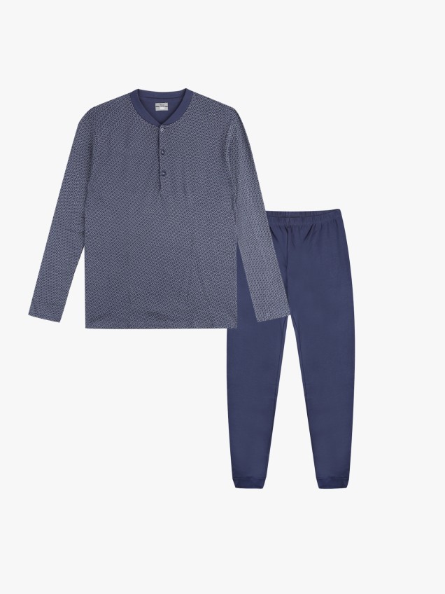 Pijama de Manga Comprida e Calas