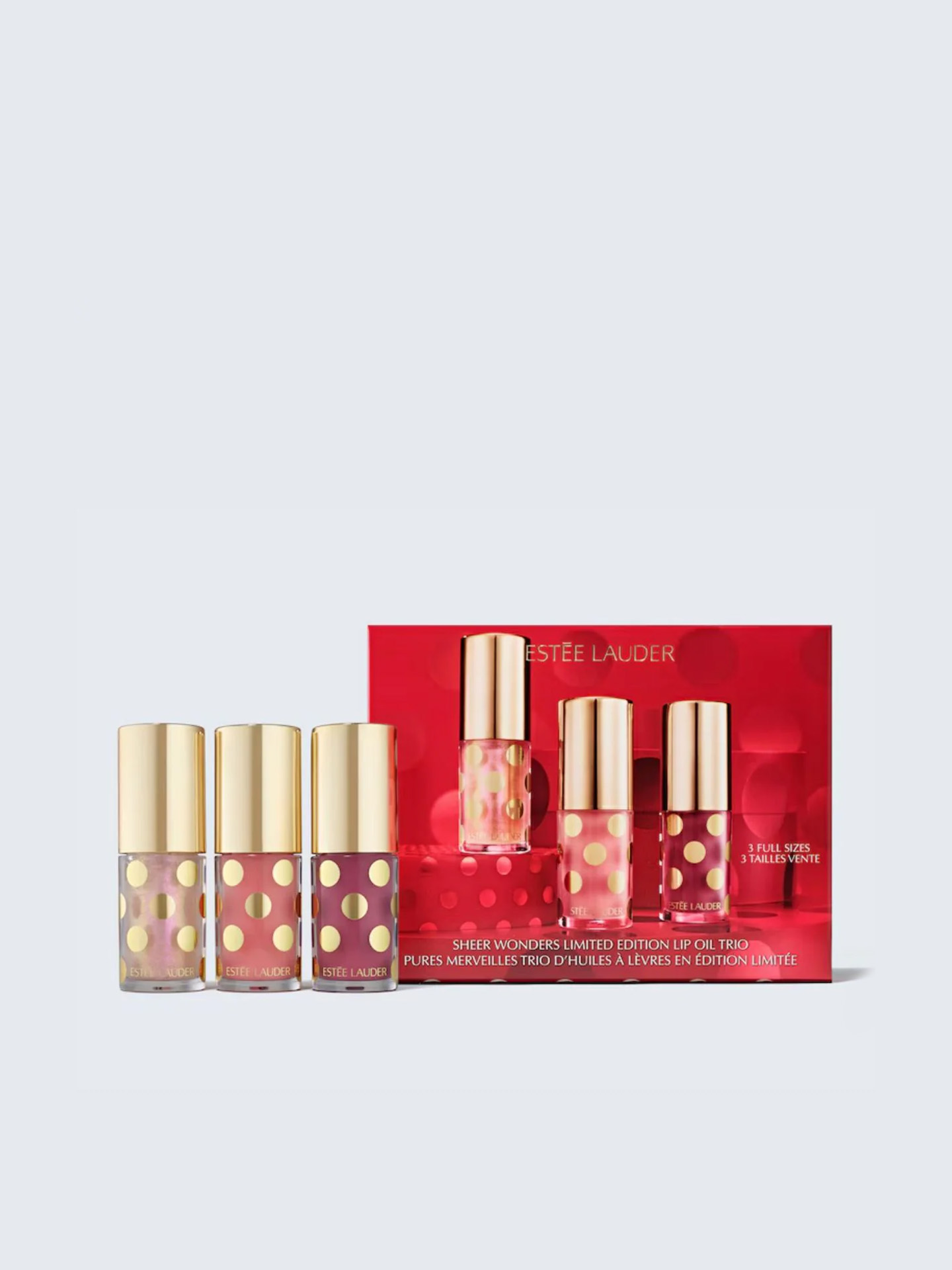 Set Sheer Wonders Lip Oil Trio