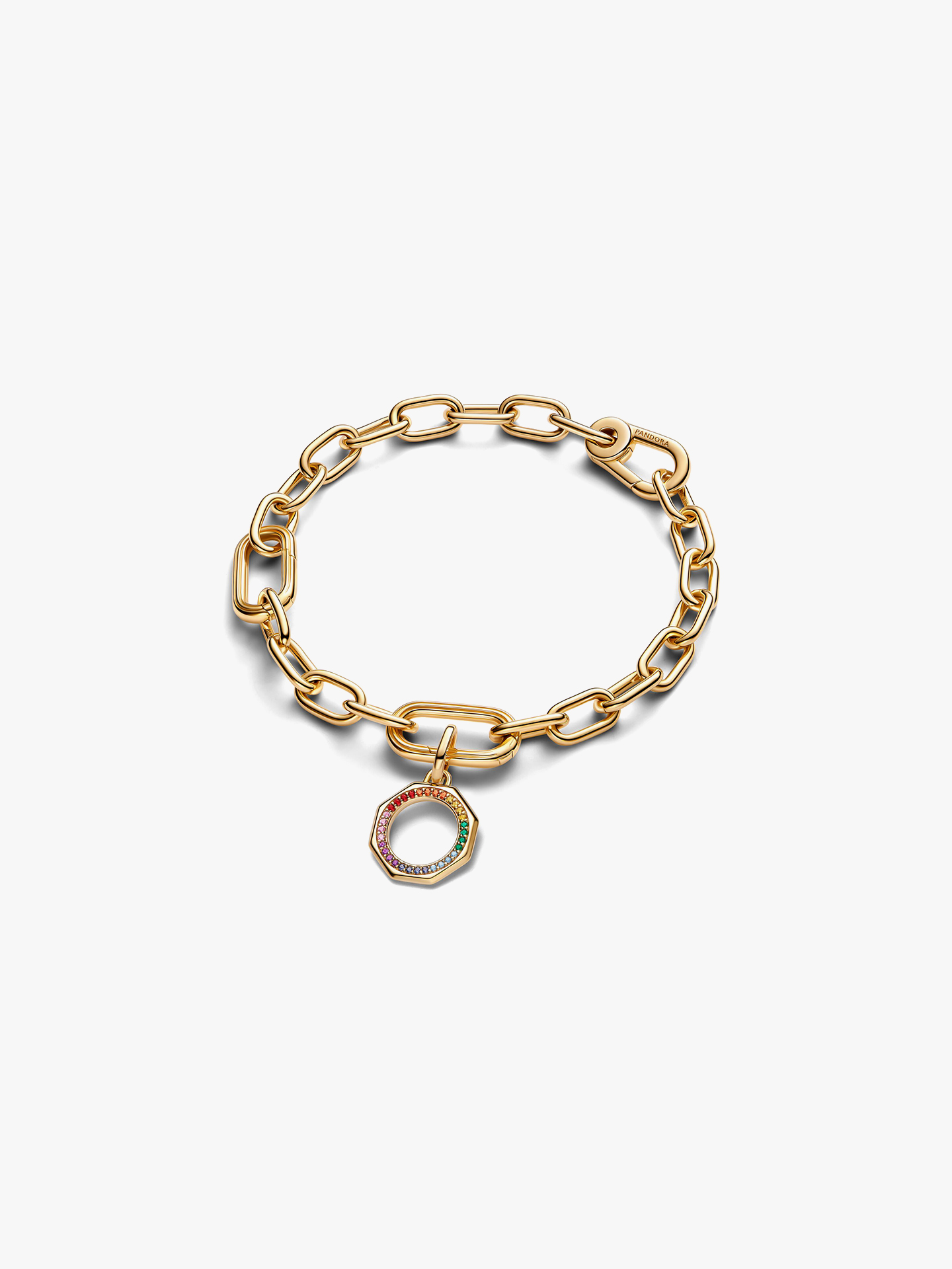 Conta Medalhão Arco-íris