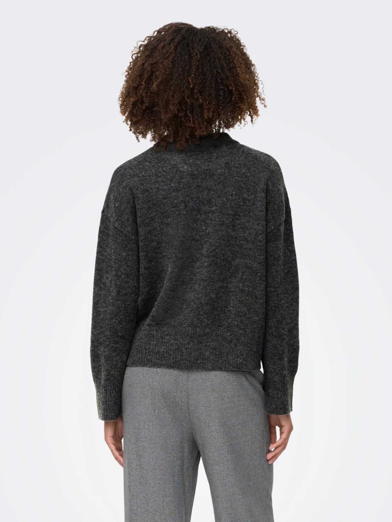 Camisola de Malha com Gola Redonda