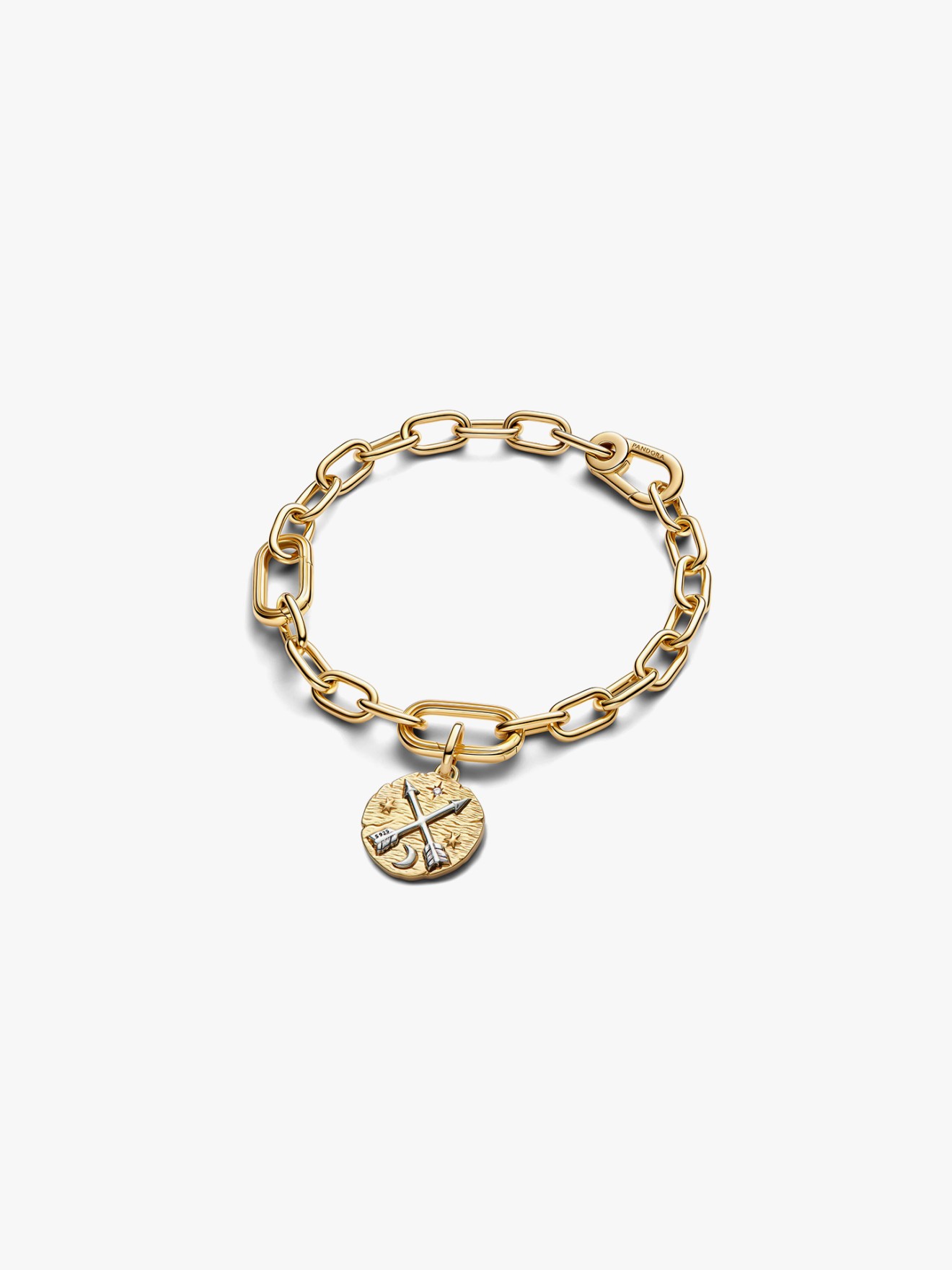 Conta Medalho Setas Cruzadas