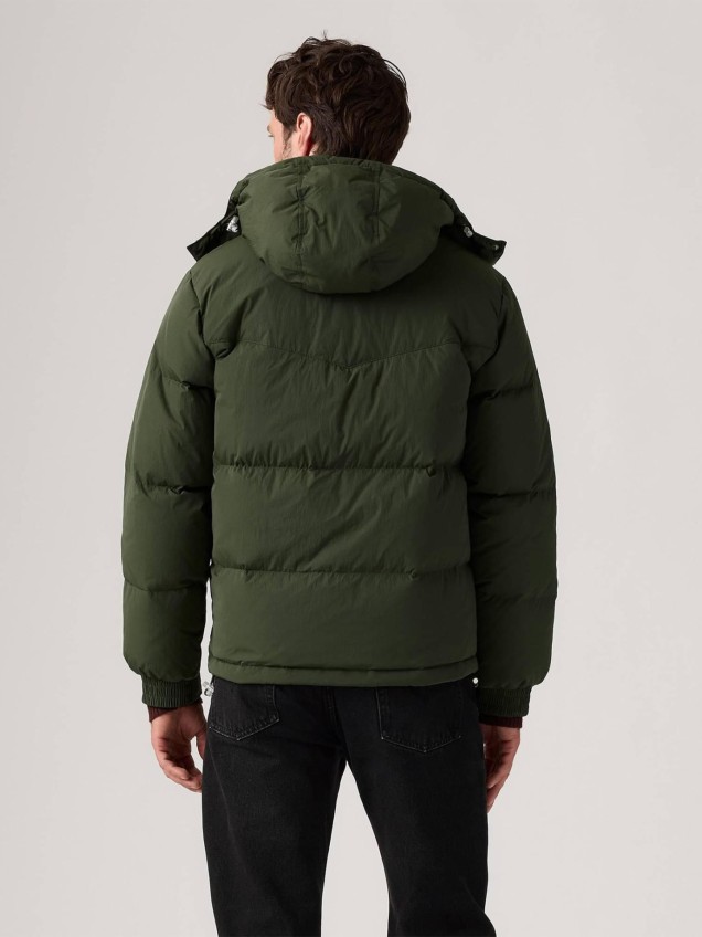 Blusão Acolchoado com Capuz