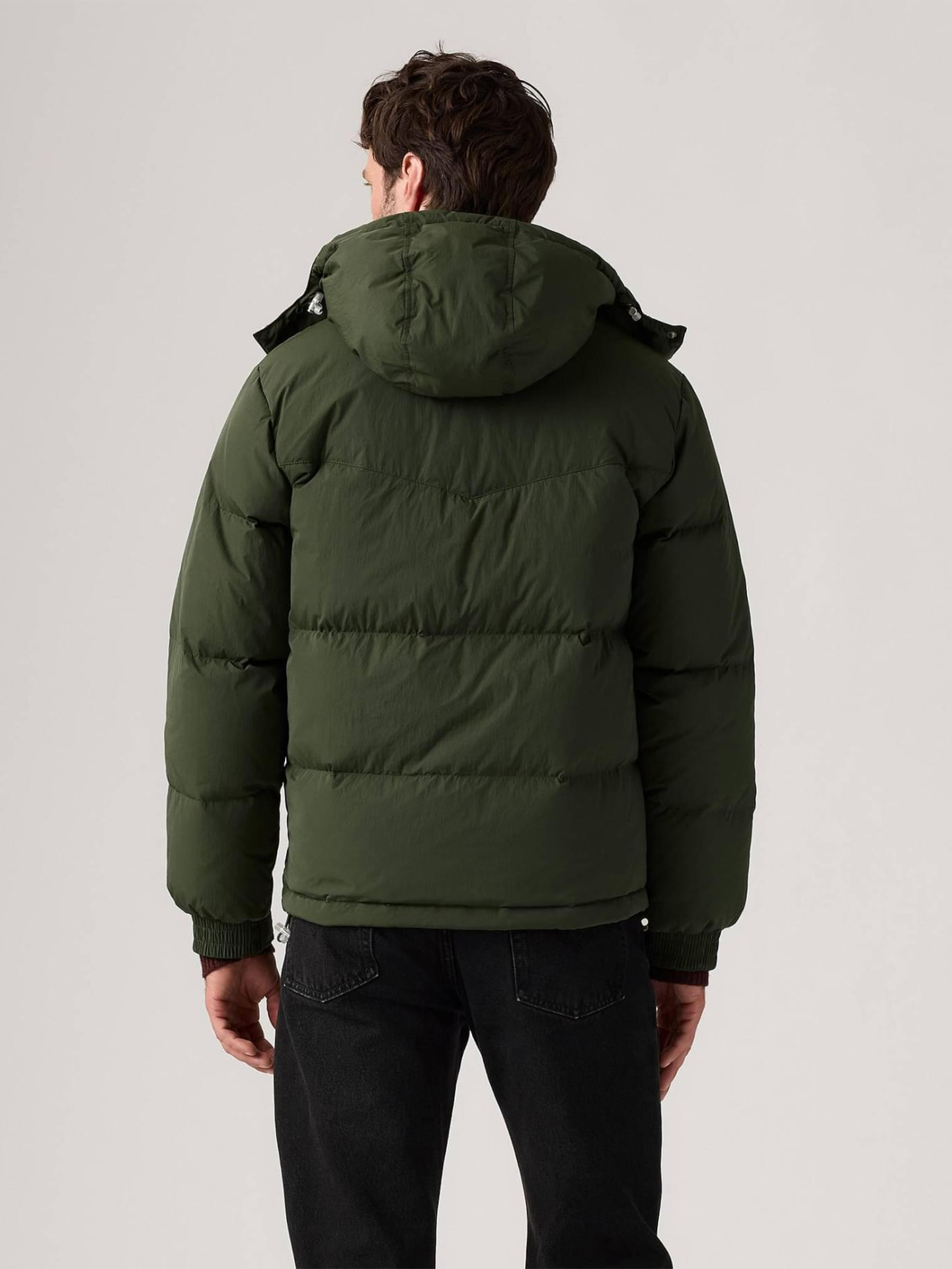 Blusão Acolchoado com Capuz