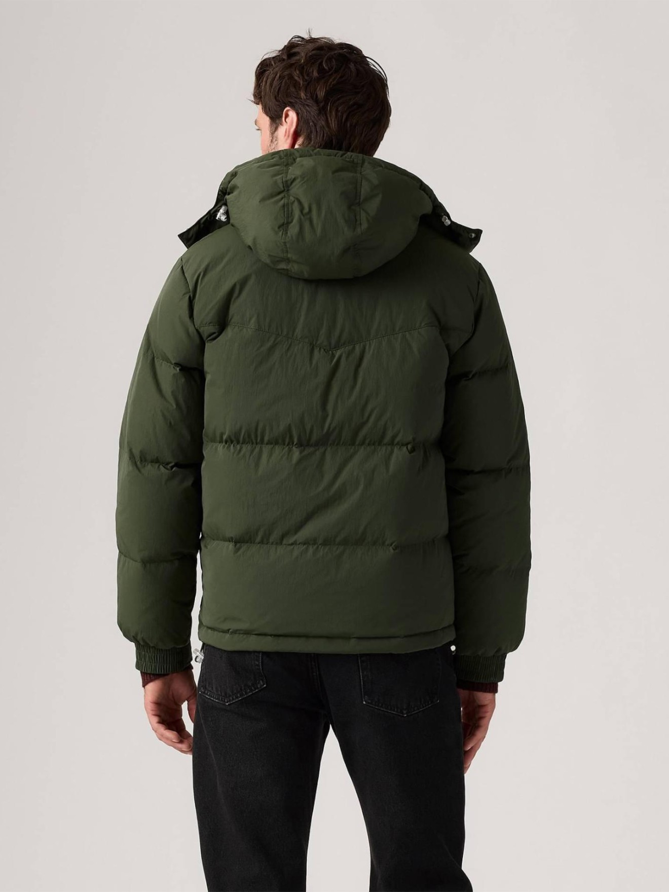 Blusão Acolchoado com Capuz