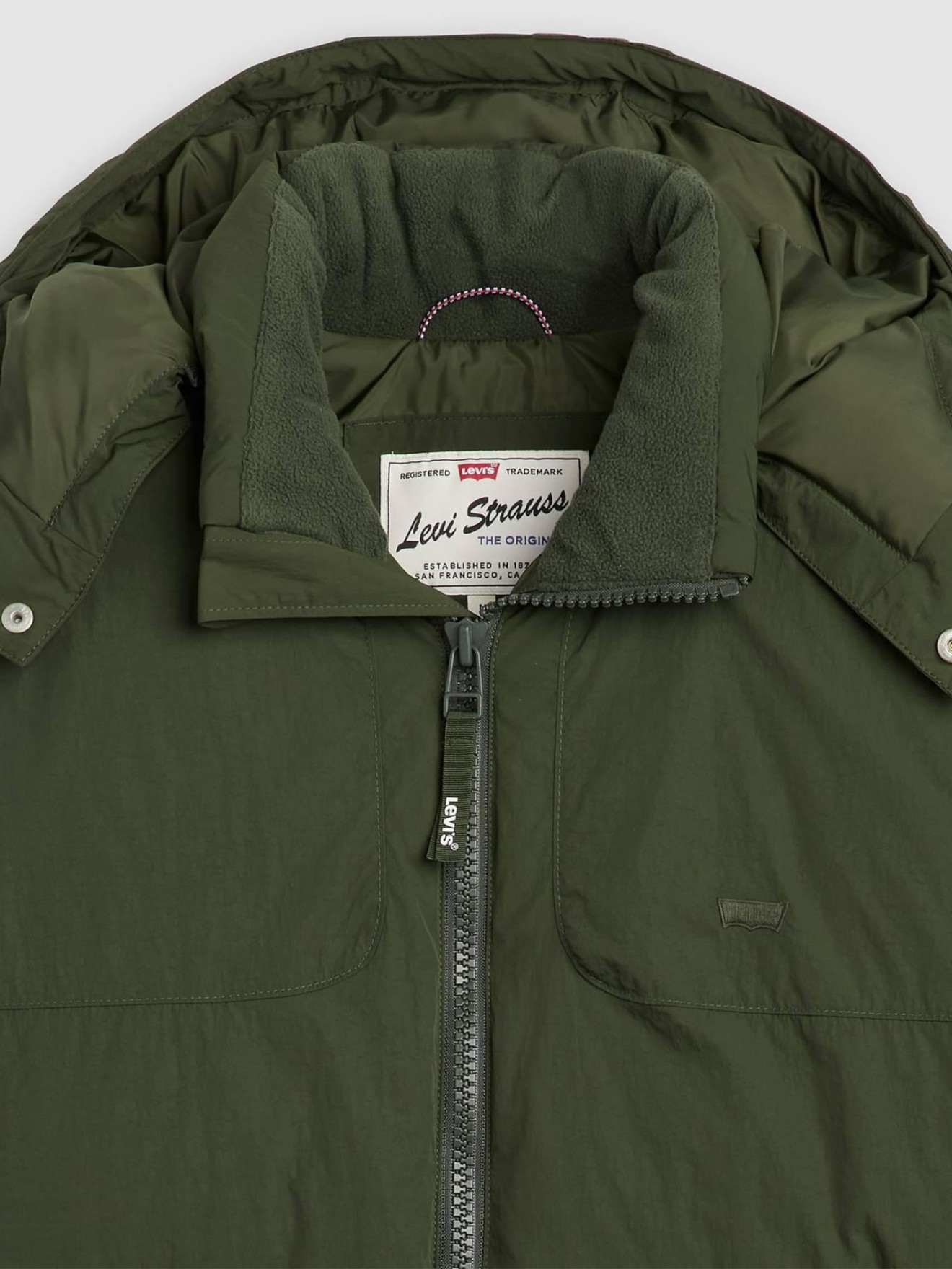 Blusão Acolchoado com Capuz