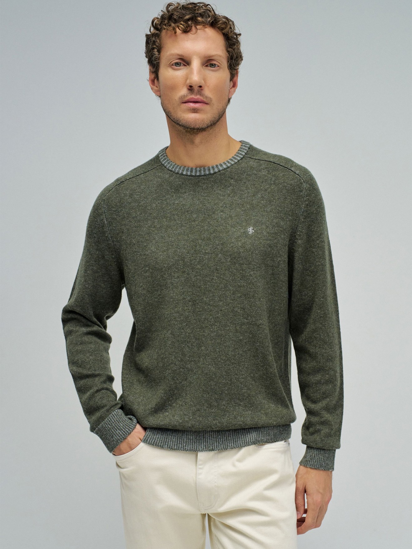 Camisola de Lã Regular Fit