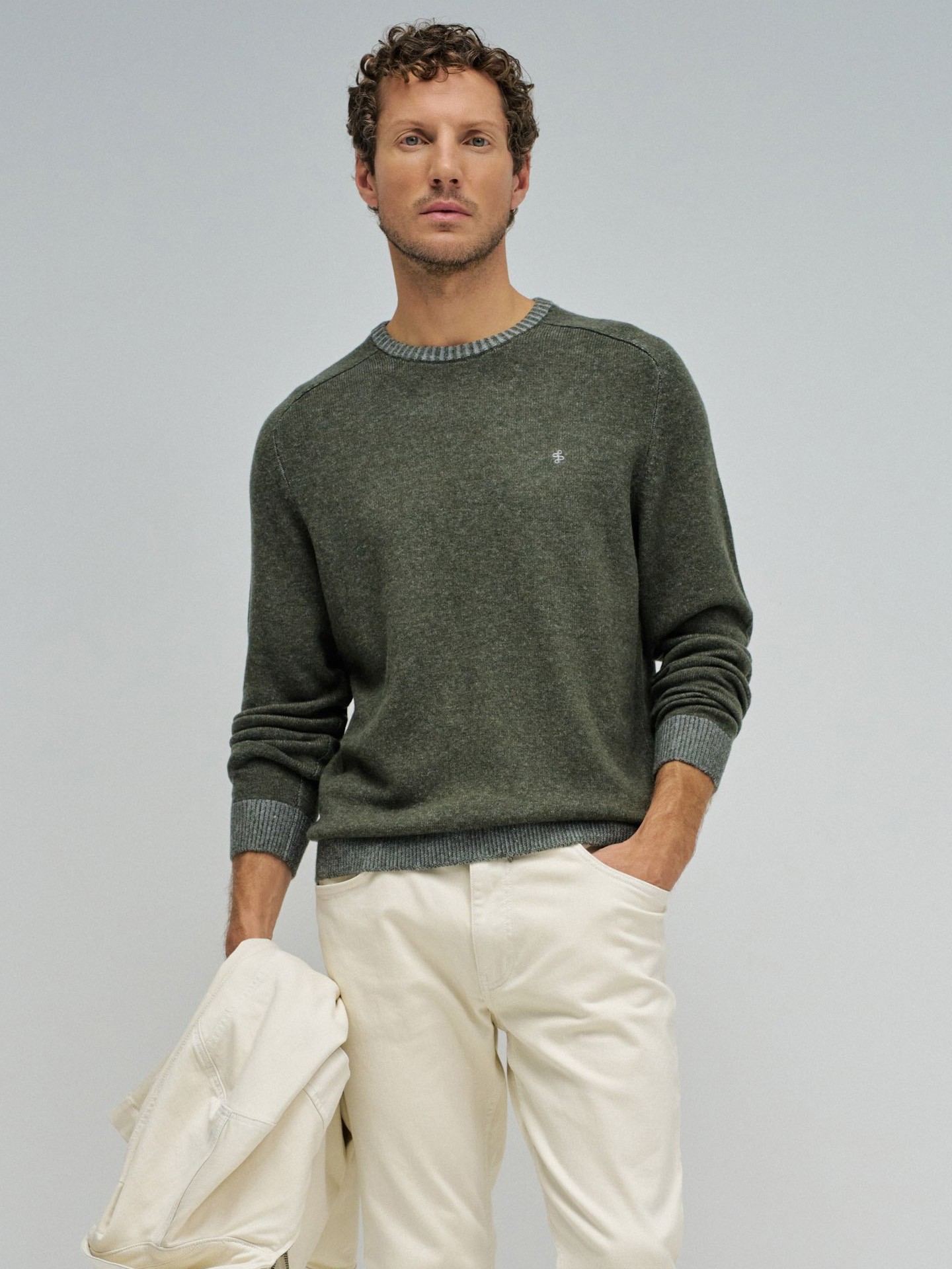 Camisola de Lã Regular Fit