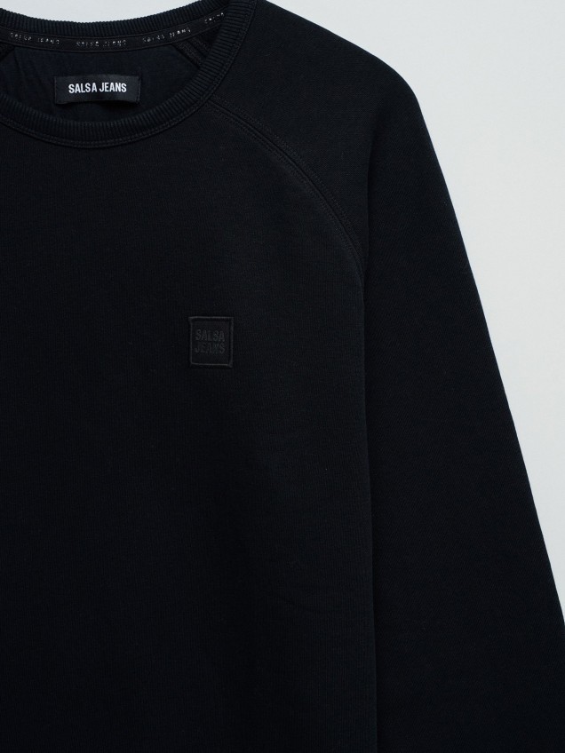 Sweatshirt com Gola Redonda