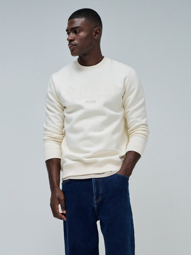 Sweatshirt com Gola Redonda