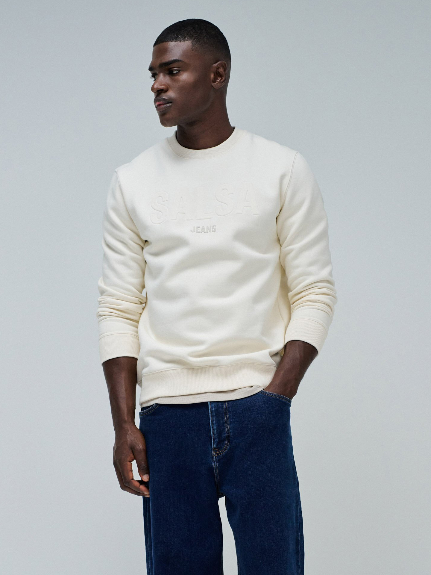 Sweatshirt com Gola Redonda