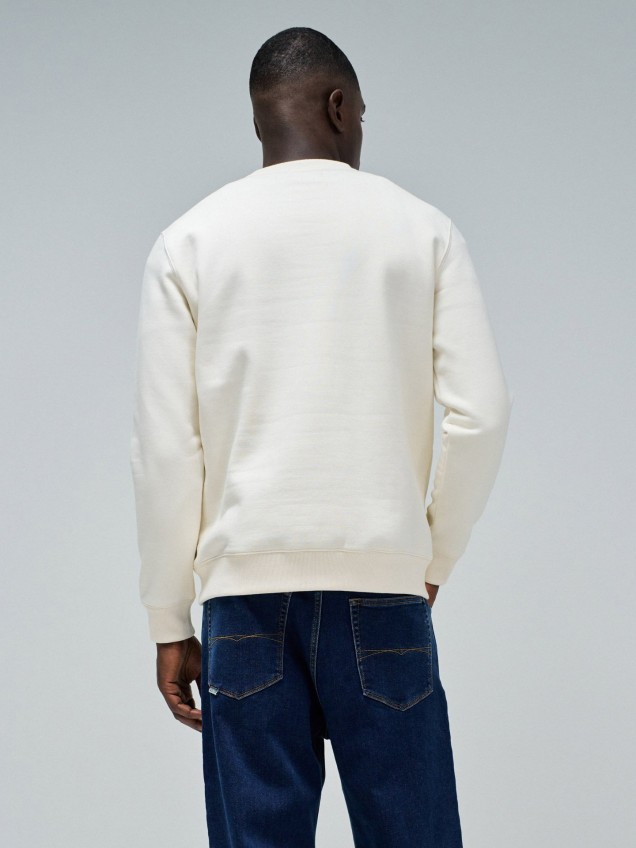 Sweatshirt com Gola Redonda