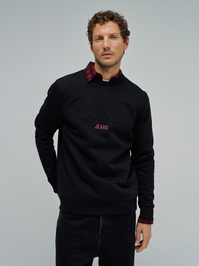Sweatshirt com Gola Redonda