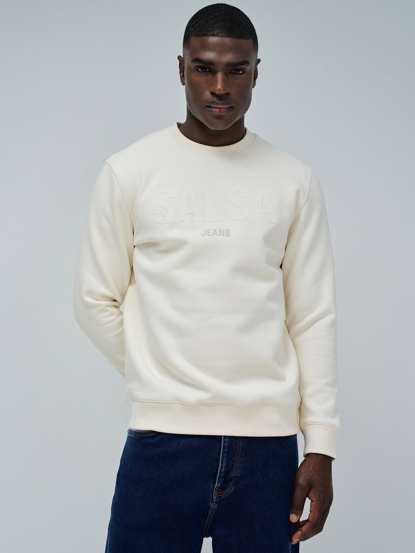 Sweatshirt com Gola Redonda