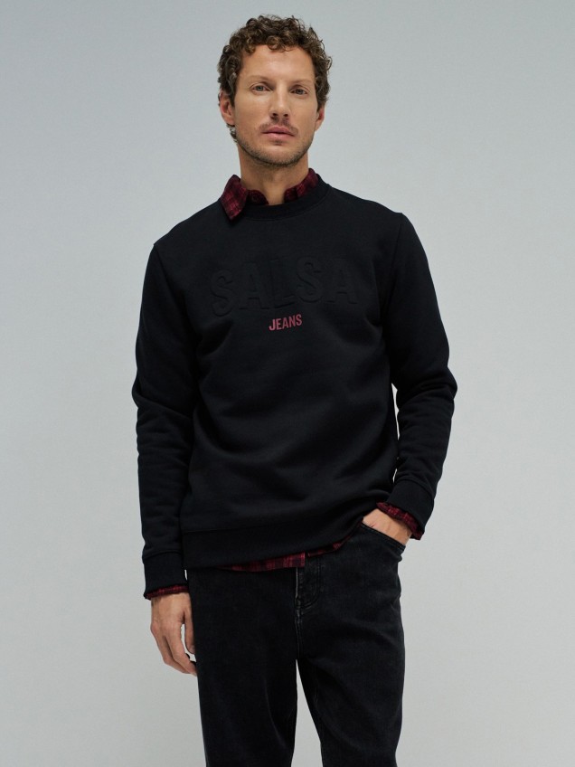 Sweatshirt com Gola Redonda