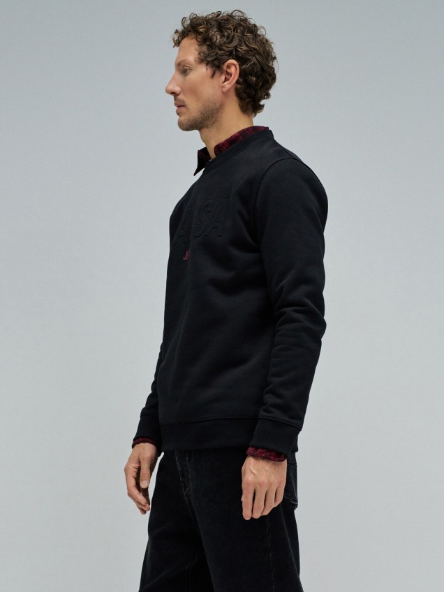 Sweatshirt com Gola Redonda