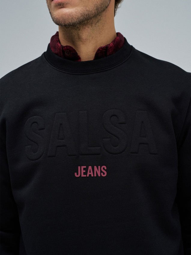 Sweatshirt com Gola Redonda