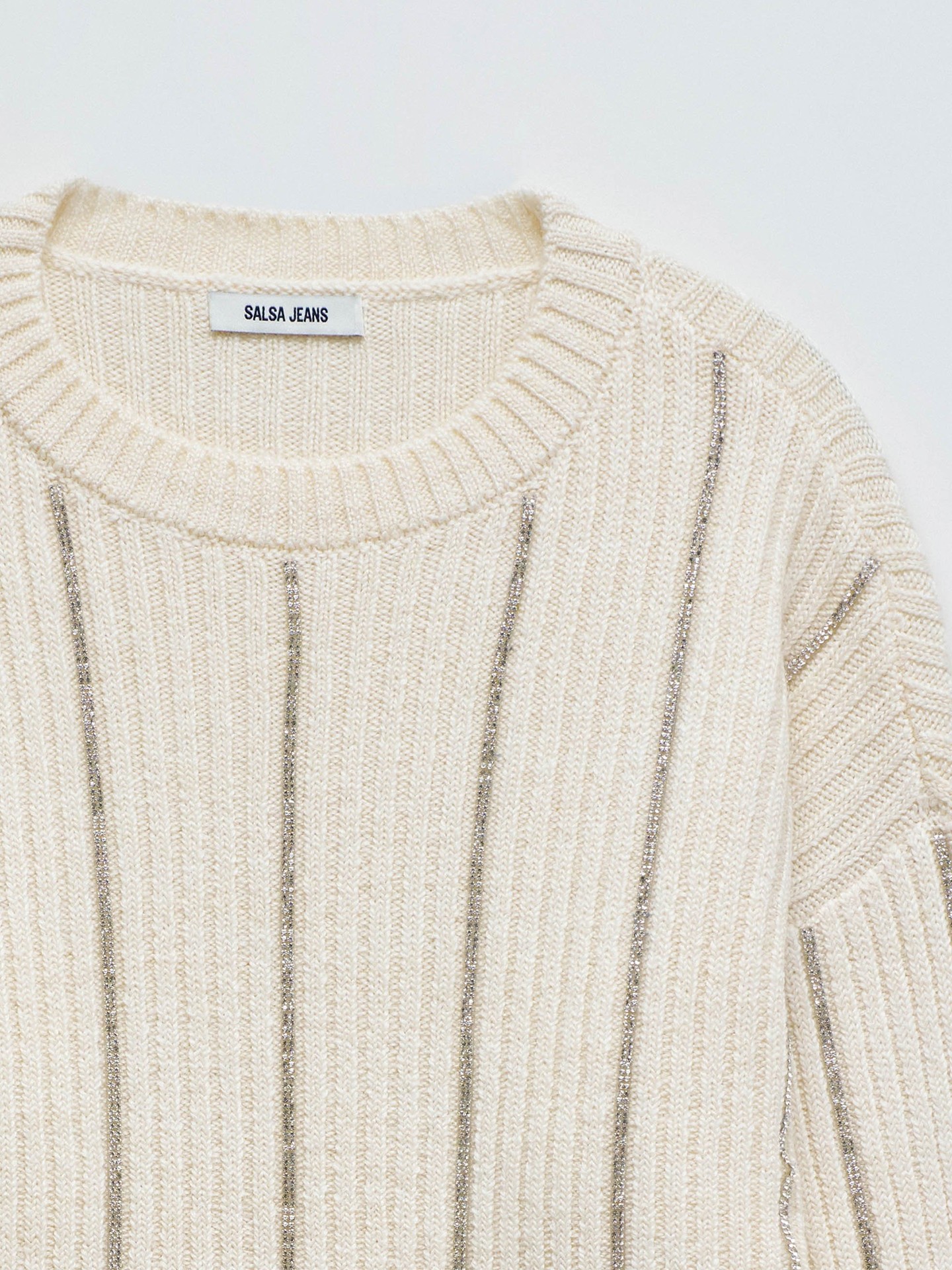 Camisola de Malha Canelada