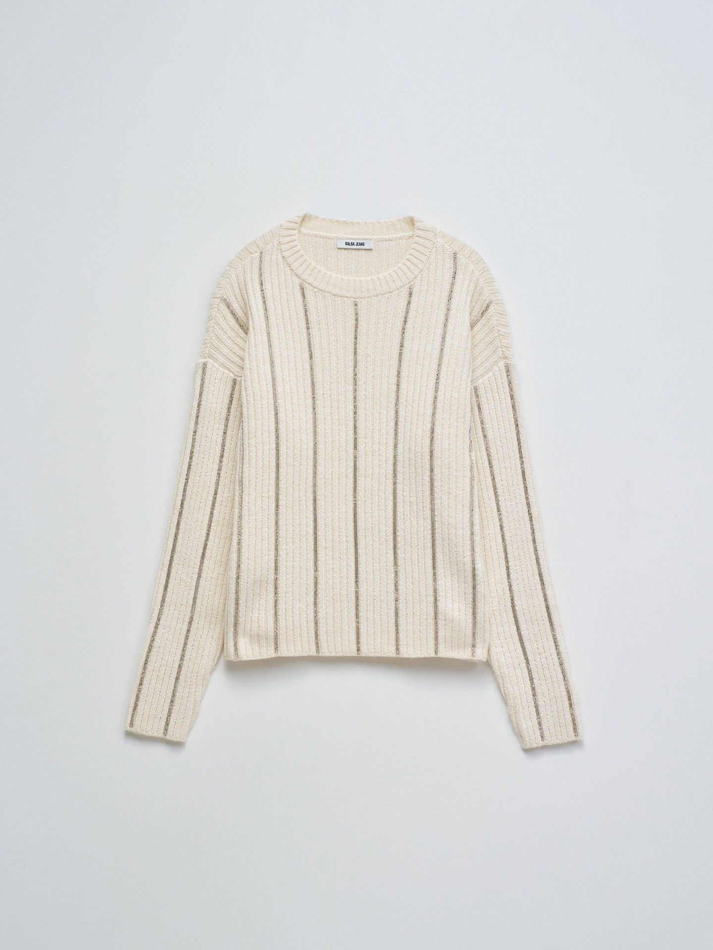 Camisola de Malha Canelada