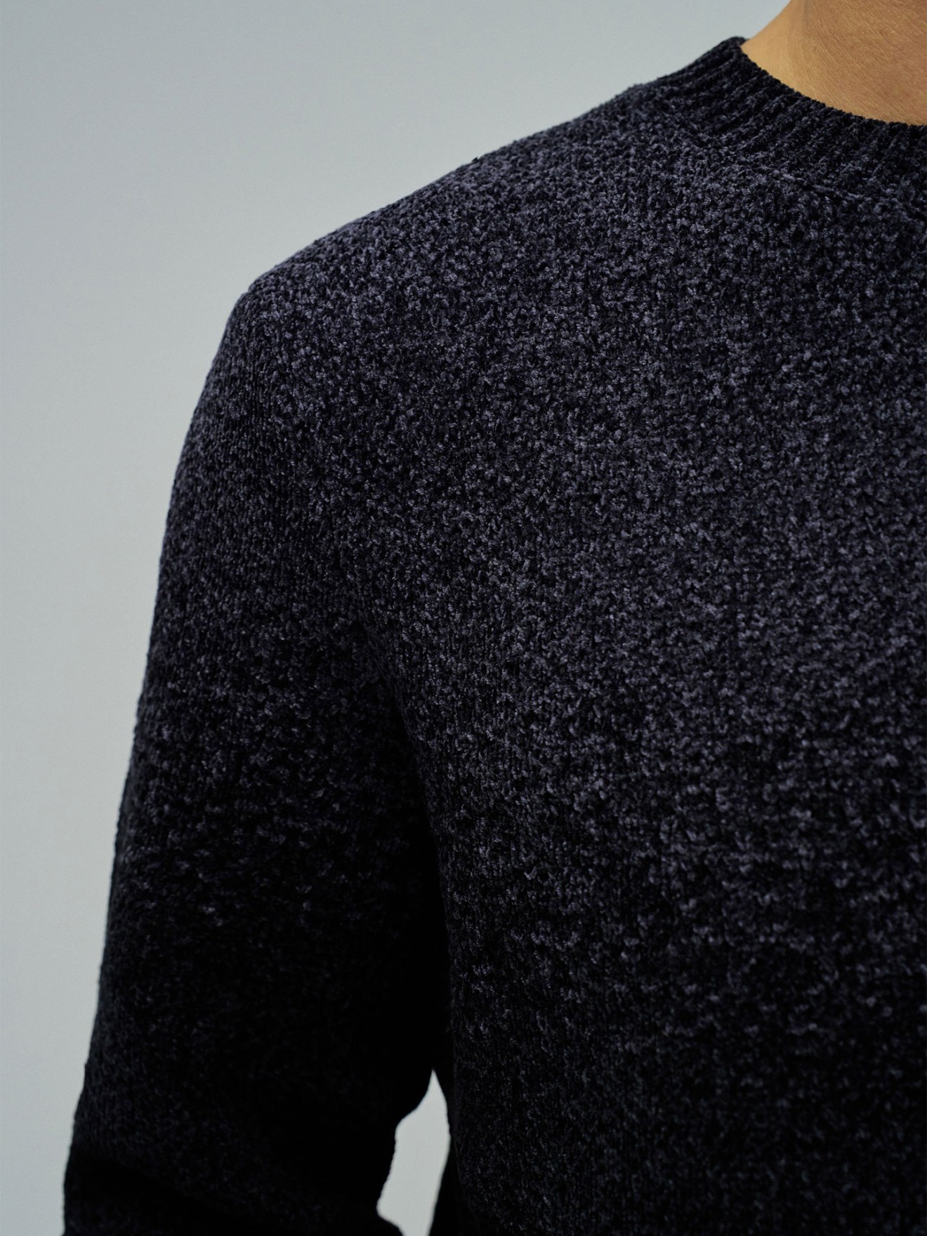 Camisola de Malha com Efeito Gradiente