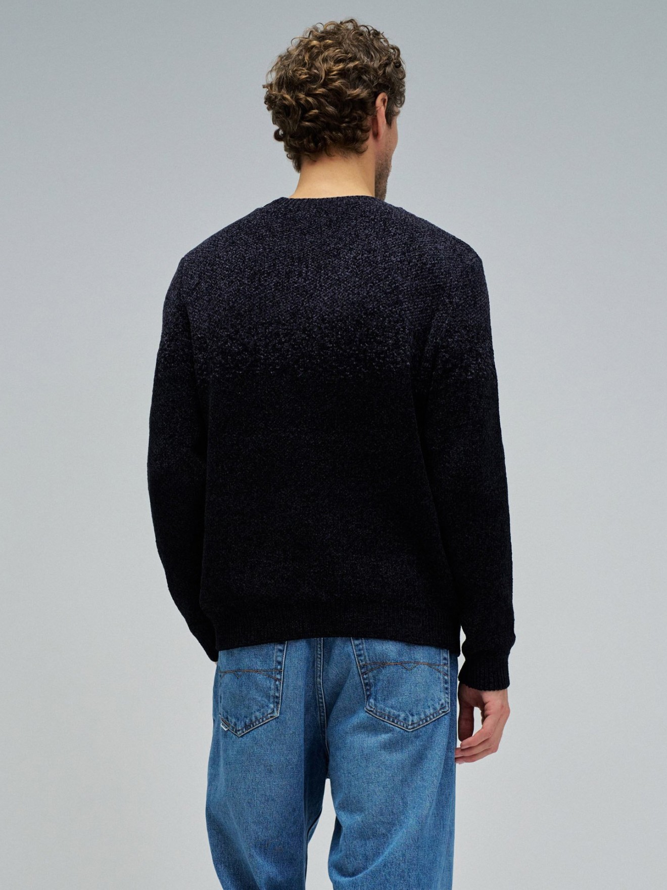 Camisola de Malha com Efeito Gradiente