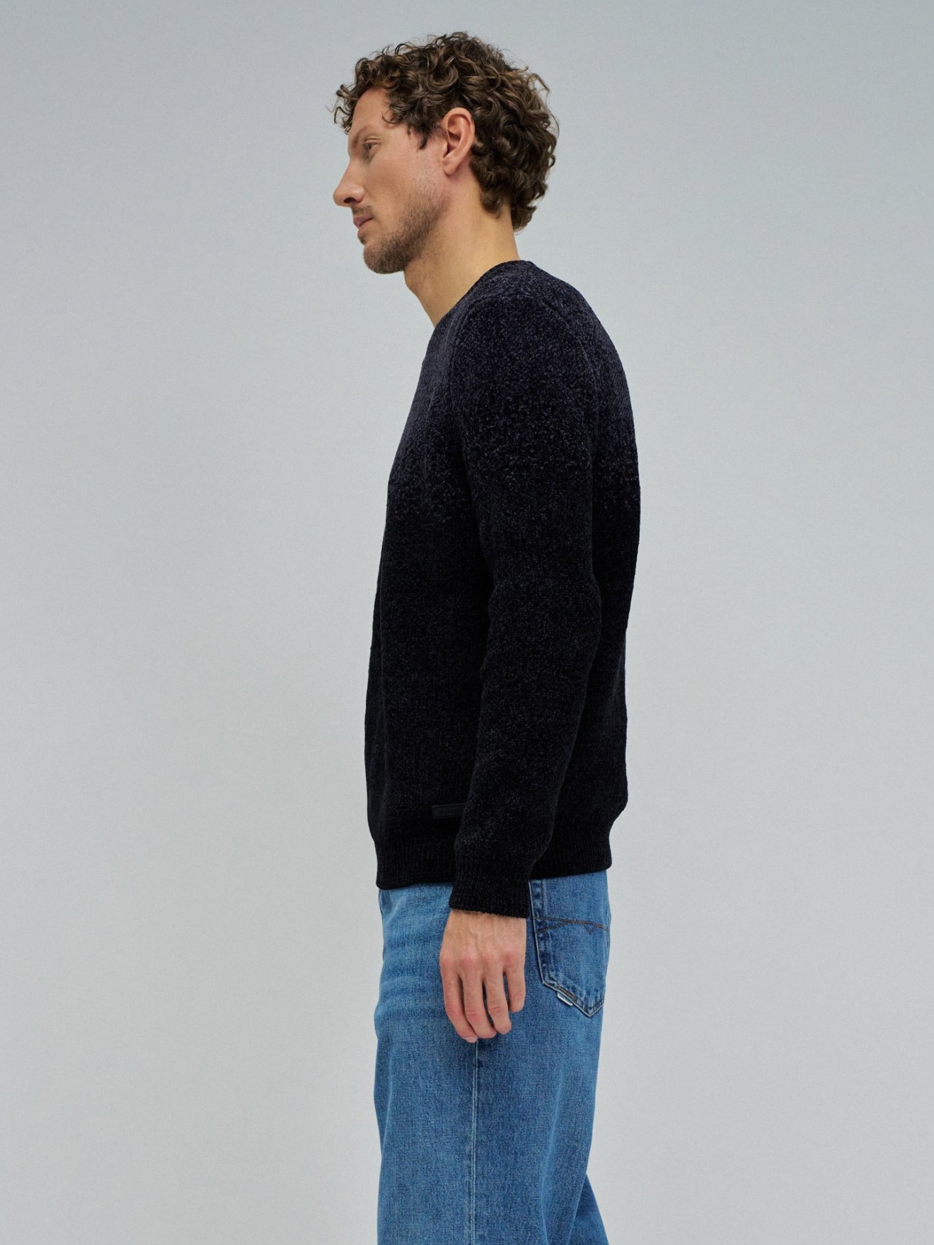 Camisola de Malha com Efeito Gradiente