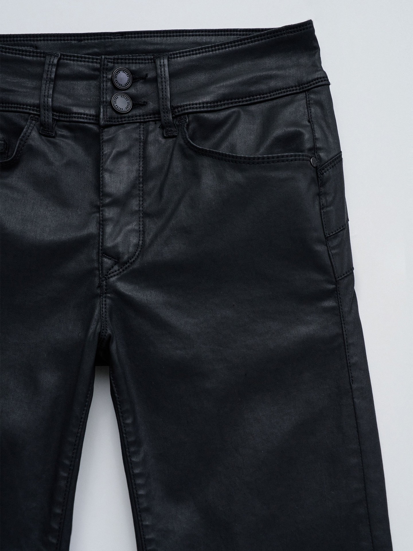 Calças de Ganga Secret Push In Straight Coating