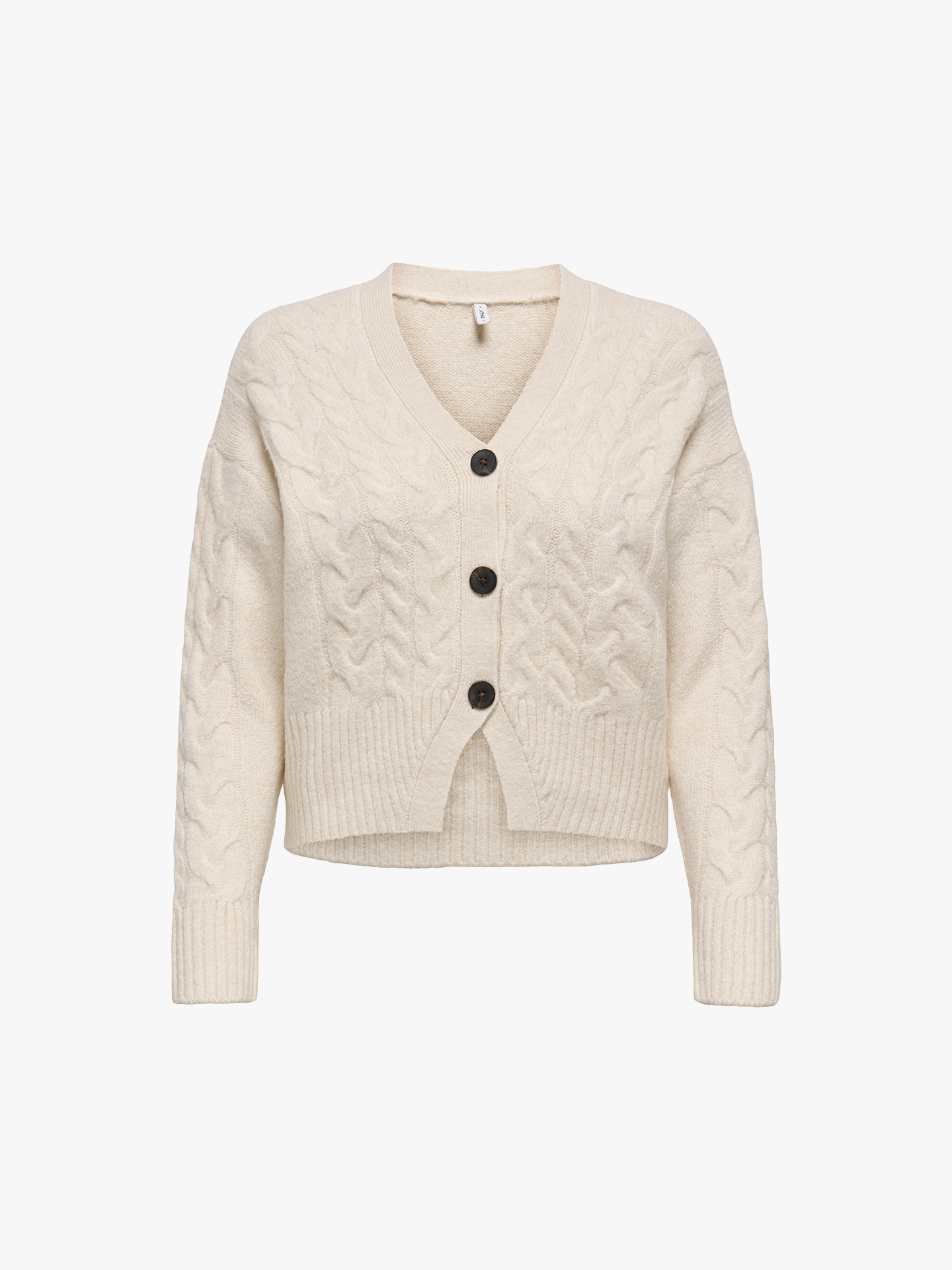 Casaco de Malha Entrançada