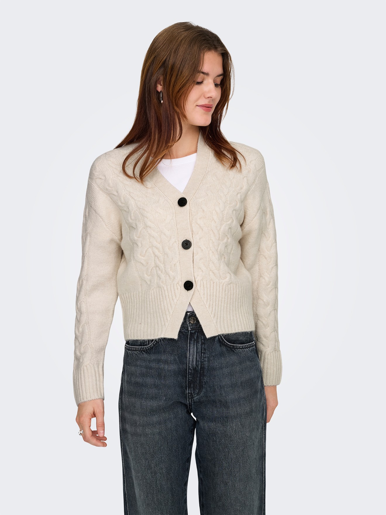 Casaco de Malha Entranada