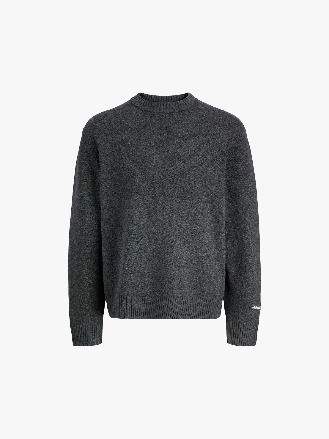 Camisola de Malha com Decote Redondo