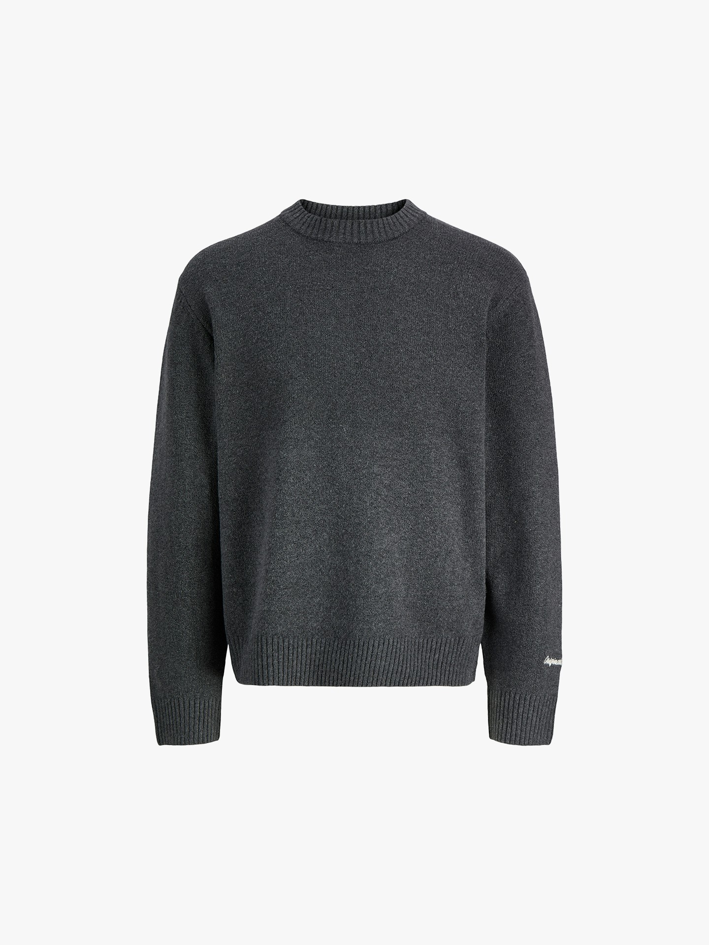 Camisola de Malha com Decote Redondo