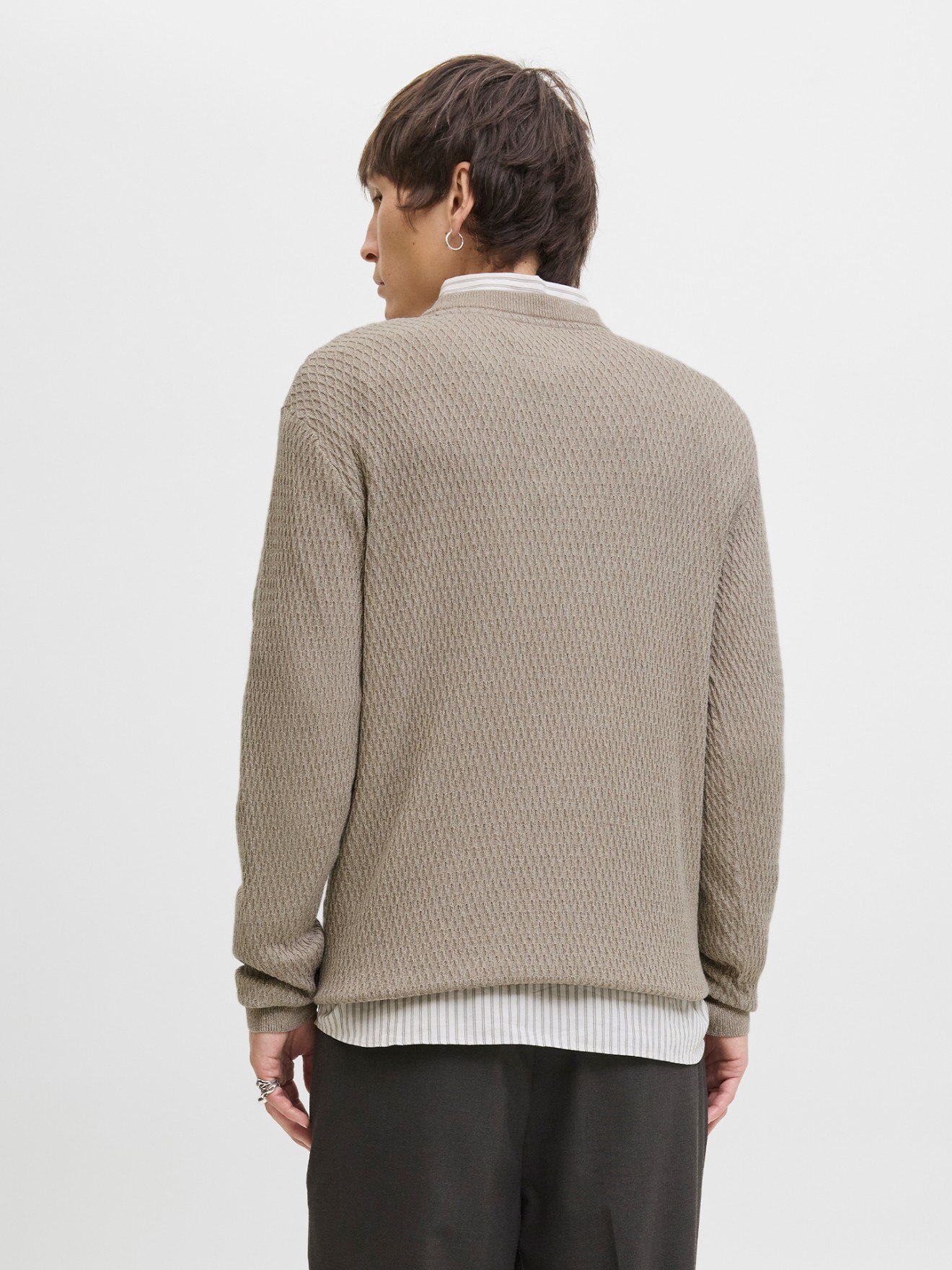 Camisola de Malha Tricotada