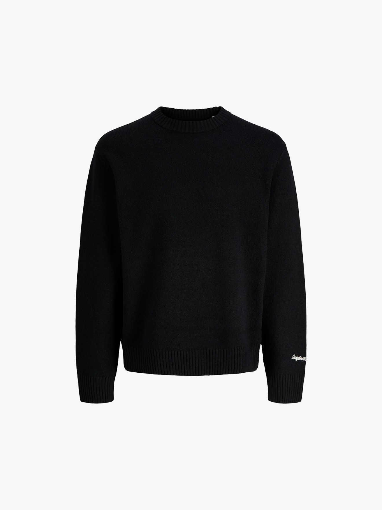 Camisola de Malha com Decote Redondo