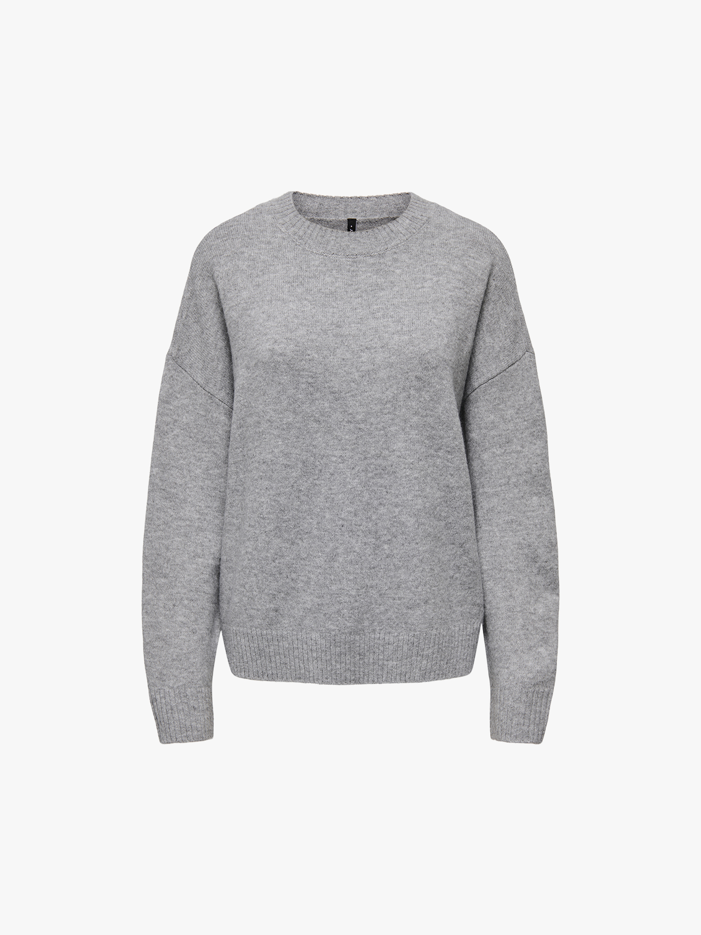 Camisola de Malha com Ombros Descaídos